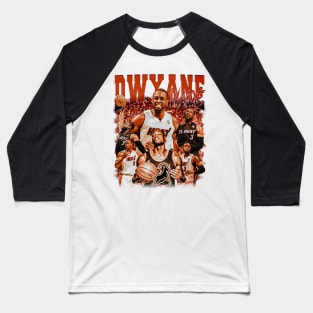 Dwayne Wade Bootleg Tee Baseball T-Shirt